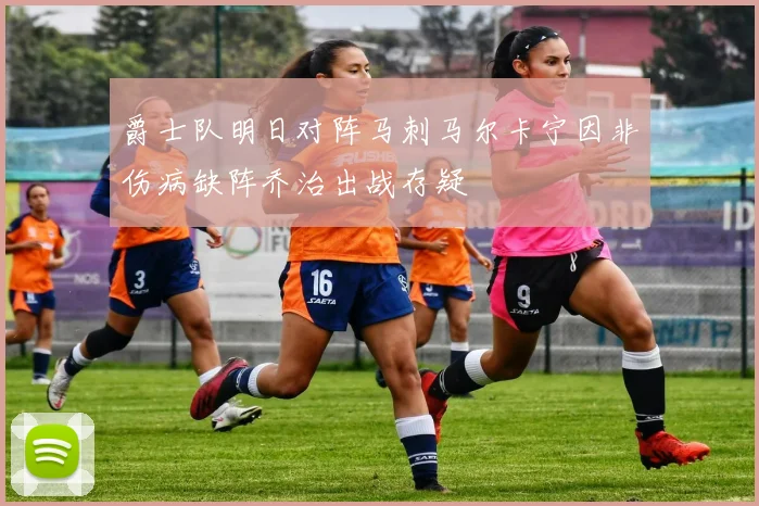 爵士队明日对阵马刺马尔卡宁因非伤病缺阵乔治出战存疑